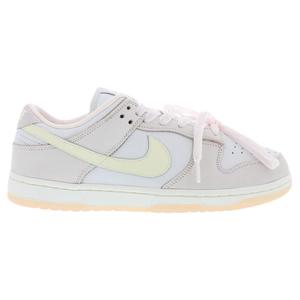 Zapatillas Nike Dunk Low Premium de Cuero para Mujer, Color Rosa Claro Leche de Coco, Estilo Baloncesto - Product Image 1