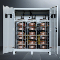 Transformateur variable réglable à large plage de puissance, bobine toroïdale à retour de tension triphasée 380V de haute qualité, personnalisable de 150KVA à 200KVA