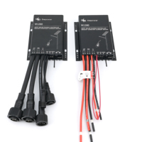 Contrôleur de charge solaire MPPT haute efficacité IP68 Depower M1280 12V 10A pour éclairage public avec communication infrarouge