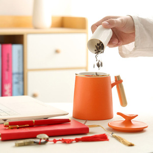 Tùy chỉnh sang trọng da thân cây Hộp quà tặng da thật rỗng cốc cà phê hộp lưu niệm Arabic Tea Cup Set rượu vang Quà Tặng Bao bì hộp - Product Image 4