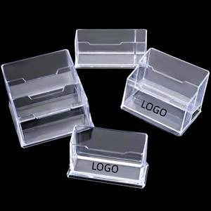 Customized Acrylic <b>Display</b> Clear Acrylic Greeting <b>Card</b> <b>Display</b> Racks Gift <b>Card</b> Postcard <b>Display</b> <b>Stands</b> - Product Image 2