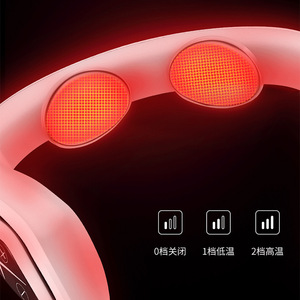 Mini Smart Rechargeable Cervical Massager With Heat Therapy For Neck And Shoulder Relief USB Powered FJ-308 - Product Image 1