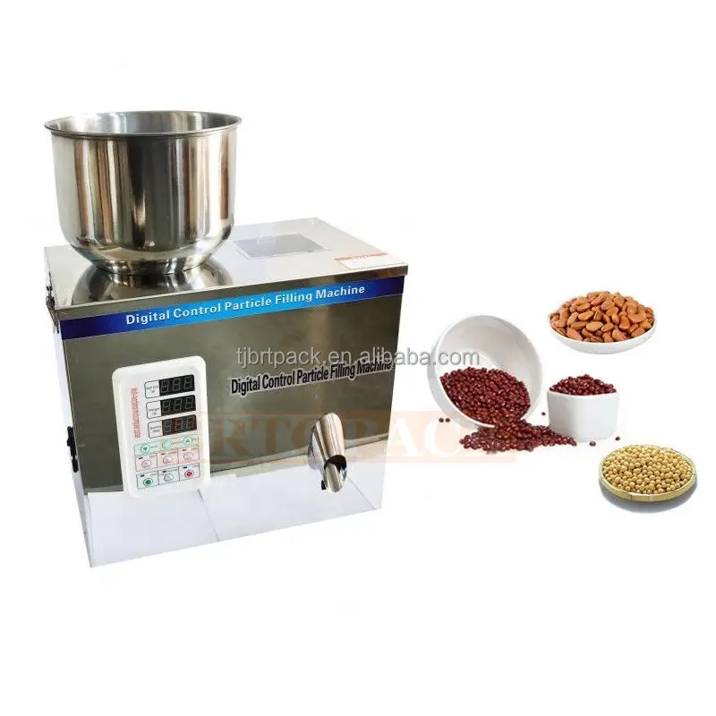 1-25G weighing packing machine Accuracy 0.2g powder dispensing machine semi auto powder filling machine