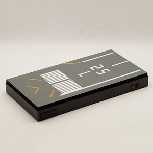 Rõ ràng Acrylic Máy bay mô hình hiển thị trường hợp với đèn LED cho trẻ em - Product Image 4