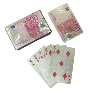 Cartes à jouer <span class=keywords><strong>en</strong></span> <span class=keywords><strong>or</strong></span> Dollars américains vente <span class=keywords><strong>en</strong></span> gros jeu de cartes à jouer <span class=keywords><strong>en</strong></span> PVC feuille d'<span class=keywords><strong>or</strong></span> - Product Image 2
