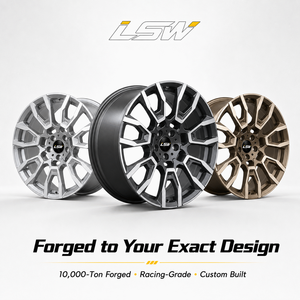 LS8187 18 19 20 นิ้ว 5x112 5x120 ล้อฟอร์จ ขายดีที่สุด สินค้ามาใหม่ สีเทาเมทัลลิก ขอบขัดเงา จัดส่งฟรี - Product Image 5