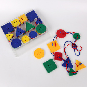 Juego de Botones Qinghua QH20509-2, Juego de Enhebrado de Cuerdas para Matemáticas de Primaria, Ayuda Educativa para la Enseñanza de Geometría - Product Image 3