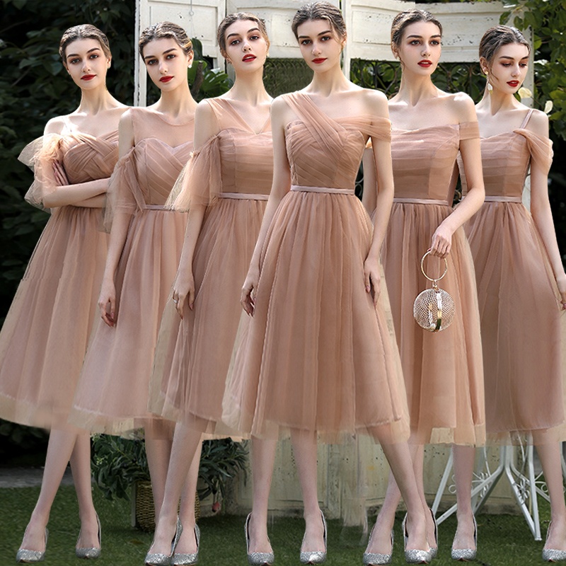 Venta al por mayor vestidos de damas de honor de color oro-Compre online  los mejores vestidos de damas de honor de color oro lotes de China vestidos  de damas de honor de