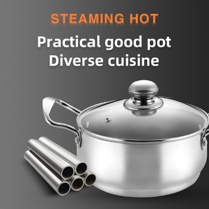 Pot vapeur en aluminium professionnel de haute qualité Pot à couscous et à soupe en aluminium antiadhésif de grande capacité avec cuiseur vapeur - Product Image 5