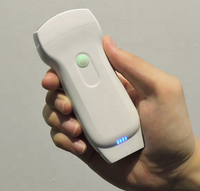 Sonde d'échographie sans fil portable 3 en 1, sonde d'échographie médicale mobile linéaire convexe à réseau phasé