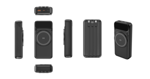 Le chargeur sans fil de grande capacité PD22.5W est livré avec trois <span class=keywords><strong>c</strong></span>âbles de charge a un affichage numérique peut être utilisé comme banque d'alimentation LOGO - Product Image 5