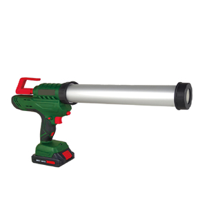 <span class=keywords><strong>Pistolet</strong></span> à calfeutrer électrique sans fil 20V alimenté par batterie, <span class=keywords><strong>cartouche</strong></span> de <span class=keywords><strong>silicone</strong></span> 21V 300ML 600ML et mastic adhésif à saucisse - Product Image 1