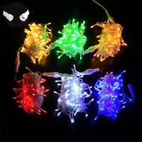 Guirlande lumineuse LED colorée étanche 24V basse tension effet ciel étoilé pour centres commerciaux et festivals