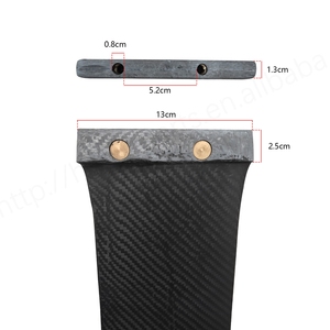 Haute Performance 75cm 90cm pleine Fiber de carbone mât SUP feuille aileron haut module HM carbone surf hydroptère mât accessoires - Product Image 5