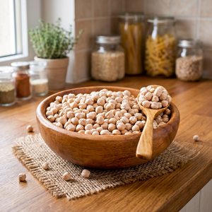 Garbanzos Kabuli Secos Orgánicos a Granel, Legumbres a Base de Plantas NIRVAN GLOBAL India para Cocina Casera y Recetas Gourmet - Product Image 3