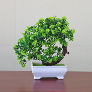 Trang Trí Nội Thất Cây Nhỏ Pachira Macrocarpa Hoa Nhân Tạo Đặt Bàn Hoa Trang Trí Hoa Giả Và Cây Xanh Bonsai - Product Image 4