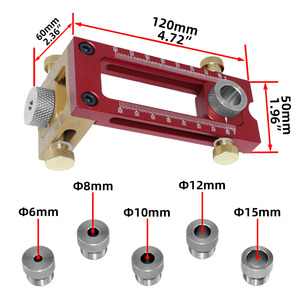 2 in 1 Woodworking Pocket Hole Jig Hole Puncher Locator Doweling Jig for DIY Furniture Connecting Carpentry <strong>Tools</strong> - Product Image 4
