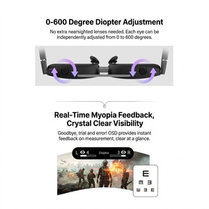 Gafas AR 2D/3D <span class=keywords><strong>de</strong></span> <span class=keywords><strong>Realidad</strong></span> Aumentada/<span class=keywords><strong>Virtual</strong></span> <span class=keywords><strong>para</strong></span> Jugar, Ver Videos en <span class=keywords><strong>PC</strong></span> y Teléfonos Inteligentes - Product Image 4