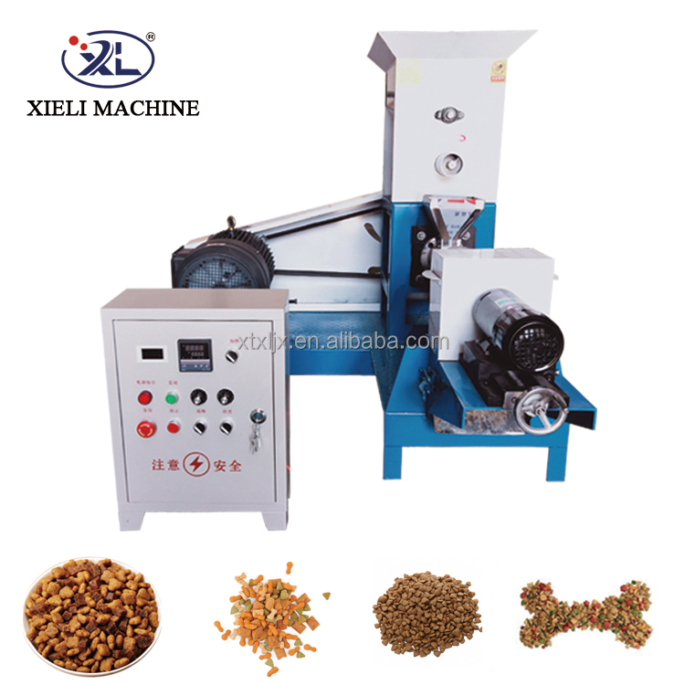 pet dog cat food pellet making machine processing extruder manufacturing plant