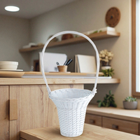Panier de rangement en osier tressé pour la maison, panier à pain tressé, article très vendu
