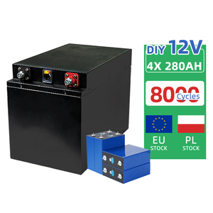 แบตเตอรี่ EVE LF280K 3.2V Lifepo4 ปลอดภาษี EU 12v 330AH 320AH 280Ah  12V 100Ah 200Ah 300Ah ชุด DIY สำหรับรถบ้าน - Product Image 1