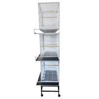 Cages et nichoirs élégants pour oiseaux en fer fin, pour l'extérieur, Viveiro De Passaro, Cage à perroquets, Cage d'élevage de canaris