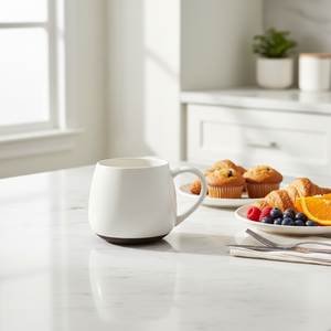 <b>Large</b> Capacity Modern Ceramic Mug Customizable Logo Color ODM Business <b>Gifts</b>-Microwave Dishwasher Safe Porcelain Reusable Hot - Product Image 3