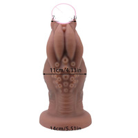 Extragroßer Monsterförmiger Realistischer Dildo Weibliches Masturbationsspielzeug Fisting Analplug Erwachsenen-Alternative Weiches Silikon Sexmaschine