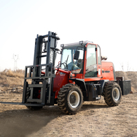 Chariots élévateurs à vendre, grande capacité, chariot élévateur GPL de 5 tonnes avec moteur américain, transmission automatique, chariot élévateur EPA EURO 5 CE