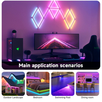 VonewStar D4C-XE Décodeur DMX512 et RDM à courant constant 4 canaux Contrôleur DMX 512 LED autonome Mode RGB RGBW Numérique