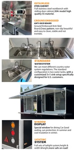 Remolque <span class=keywords><strong>de</strong></span> <span class=keywords><strong>Comida</strong></span> Concesionaria con Equipos <span class=keywords><strong>de</strong></span> Parrilla <span class=keywords><strong>de</strong></span> Tamaño Personalizado Camión <span class=keywords><strong>de</strong></span> <span class=keywords><strong>Comida</strong></span> Rápida Cocina Móvil para Tacos Carrito <span class=keywords><strong>de</strong></span> Helados Food Truck para BBQ - Product Image 2