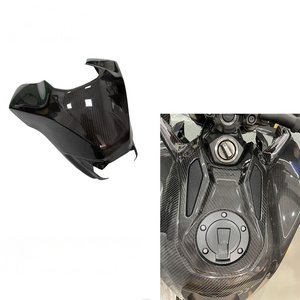 Cubierta de Tanque de Combustible Completa de Carbono Seco 3K para Yamaha MT09 2024-2026, Protector de Tanque de Motocicleta, Piezas de Repuesto Ligeras OEM - Product Image 1