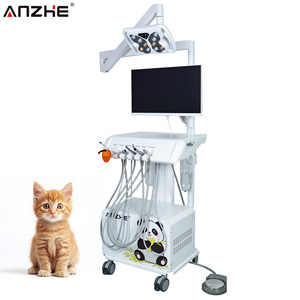 Sistema de Unidad de Tratamiento Dental Veterinario con Cámara Intraoral HD, Lámpara LED Tipo Mariposa y Sistema de Control por Windows para Clínica Veterinaria - Product Image 1