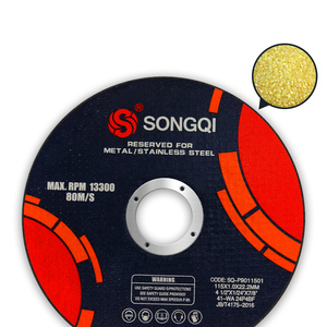 <span class=keywords><strong>SONGQI</strong></span> haute qualité 4 1/2 pouces 115mm 115mm meuleuse d'angle disque de coupe prix pour le métal - Product Image 4