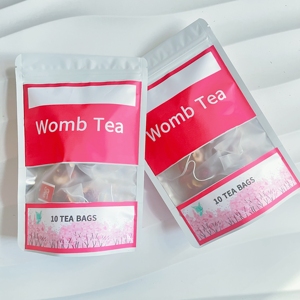 Thé détoxifiant pour la fertilité féminine et le soutien à la <span class=keywords><strong>grossesse</strong></span>, à base de plantes biologiques brutes, en sachets, 10 pièces, vente chaude - Product Image 6