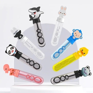 Jinying Juego de 24 botellas de burbujas negras, mini varitas de burbujas de jabón, favorece las burbujas para niños - Product Image 6