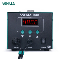 YIHUA 948 Basic Version ESD Safe Solder Welding Tools Repair Desoldering Gun Suck Tin Vacuum Desoldering Iron Soldering Station