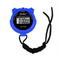 Stopwatch Elektronik Kronograf Kustom untuk Pelatih, Wasit, Penghitung Waktu Mundur Digital, Rehabilitasi Olahraga, Timer Dapur