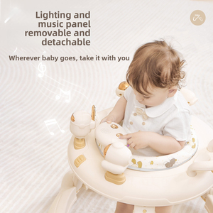 Andador Plegable y Ajustable para Bebés, Antivuelco, con Música, Juguete Multifuncional 4 en 1 para Sentarse y Empujar, para Niños y Niñas de 0 a 18 Meses - Product Image 3