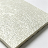 Feuille de mousse de polyuréthane sèche haute résistance, composite fibre de verre et tissu non tissé, légère pour l'intérieur automobile
