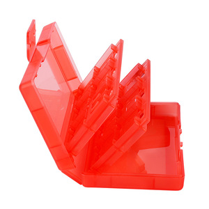 Boîte de rangement pour cartouche de cartes de jeu 24 en 1, organisateur pour Nintend <span class=keywords><strong>Switch</strong></span> / <span class=keywords><strong>Switch</strong></span> <span class=keywords><strong>Lite</strong></span> OLED + 2 emplacements pour carte d'extension TF - Product Image 6