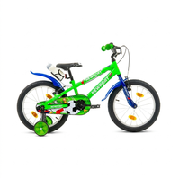 Vélo pour enfants avec siège réglable 12-18 pouces, fourche en acier, roues d'apprentissage, panier, plusieurs couleurs, pédalier standard