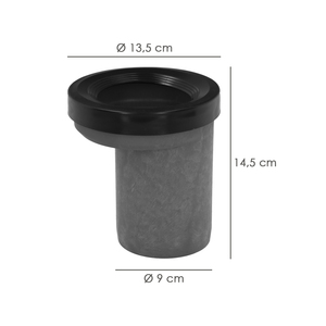 Manguito Eccentrico in PVC Inodore 90 mm - Product Image 2