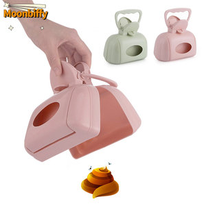 Distributeur de sacs à crottes pour chiens ramasseur de déchets pour animaux de compagnie voyage en plein air Scooper Scoop Clean Pick Up Remove Clamp Cleaning Tool Pet Product - Product Image 1