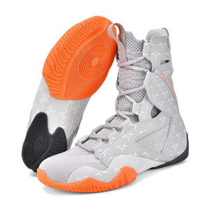 Botas de Boxeo Personalizadas de Alta Calidad para Hombre, Calzado Profesional Transpirable para Entrenamiento de Lucha y Gimnasio, para Ejercicio en Verano e Invierno - Product Image 2