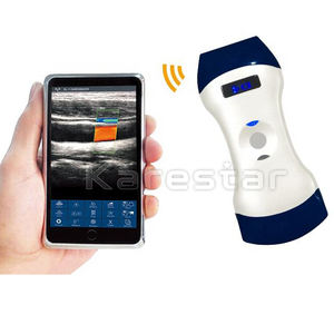 Element-máquina de ultrasonido para teléfono inteligente, dispositivo Doppler inalámbrico convexo a color, precio para embarazo con sonda lineal, 128 - Product Image 5