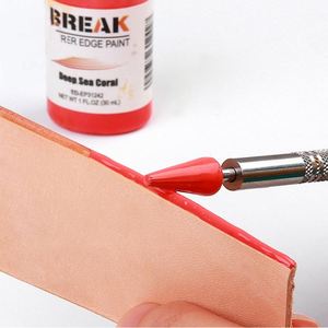 Applicateur de teinture et de colle pour bords DIY, outil de peinture rapide pour le cuir, double tête en laiton - Product Image 4