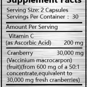 Extracto Concentrado de Arándano de Triple Potencia OEM/ODM con 30000mg de Vitamina C para Adultos, No Apto para Mujeres Embarazadas - Product Image 2