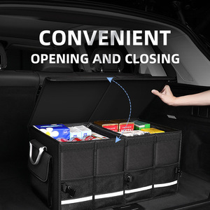 Caja de Almacenamiento Plegable de Fieltro para Maletero de Coche con Capacidad de Ocho kg y Carga Superior a 10 kg para Organización Interior - Product Image 1