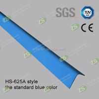 Profilé d'angle de protection murale en PVC, nouveau matériau écologique, antibactérien, angle latéral à 90 degrés, taille 25 mm HS625